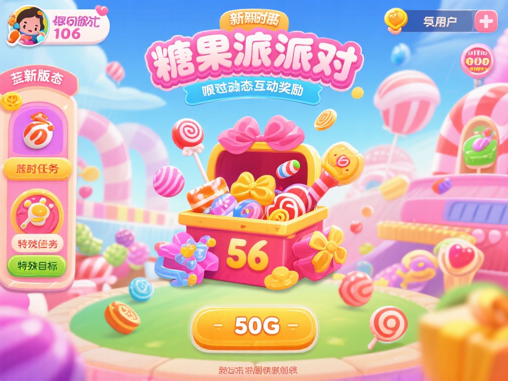 糖果派对106的魅力不仅在于甜蜜的体验，还增加了许