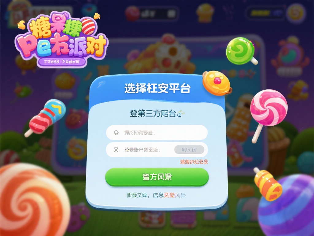 糖果派对游戏快速安全登陆详细教程