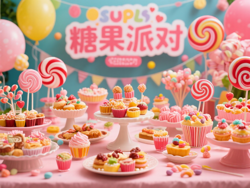 糖果派对美食小吃狂欢攻略大全