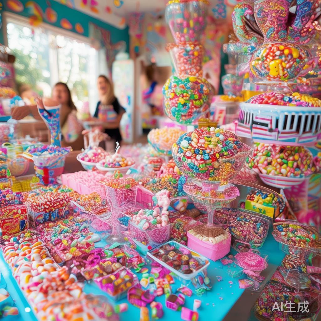 糖果多人派对:开启属于你的甜蜜狂欢盛宴 “糖果多人派对”本质上是一场以丰富多彩的糖果和甜点