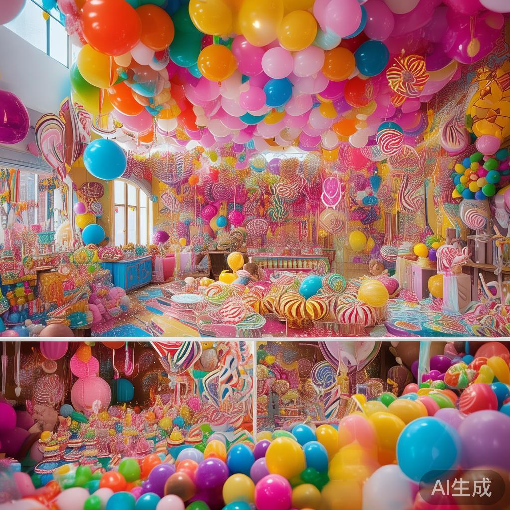 甜蜜女孩糖果派对精彩纷呈盛大举办,惊喜不断 此次糖果派对的主题鲜明,充分激发了小朋友们的想象力