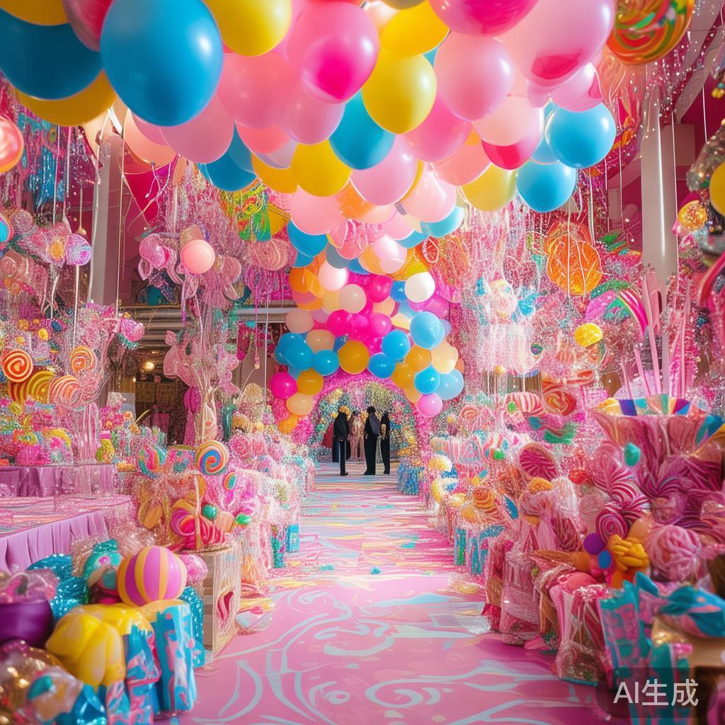 甜蜜狂欢:糖果派对之夜带你畅享欢乐盛典与甜蜜时光 成功的派对始于一个明确的主题和用心的布置。以“甜蜜