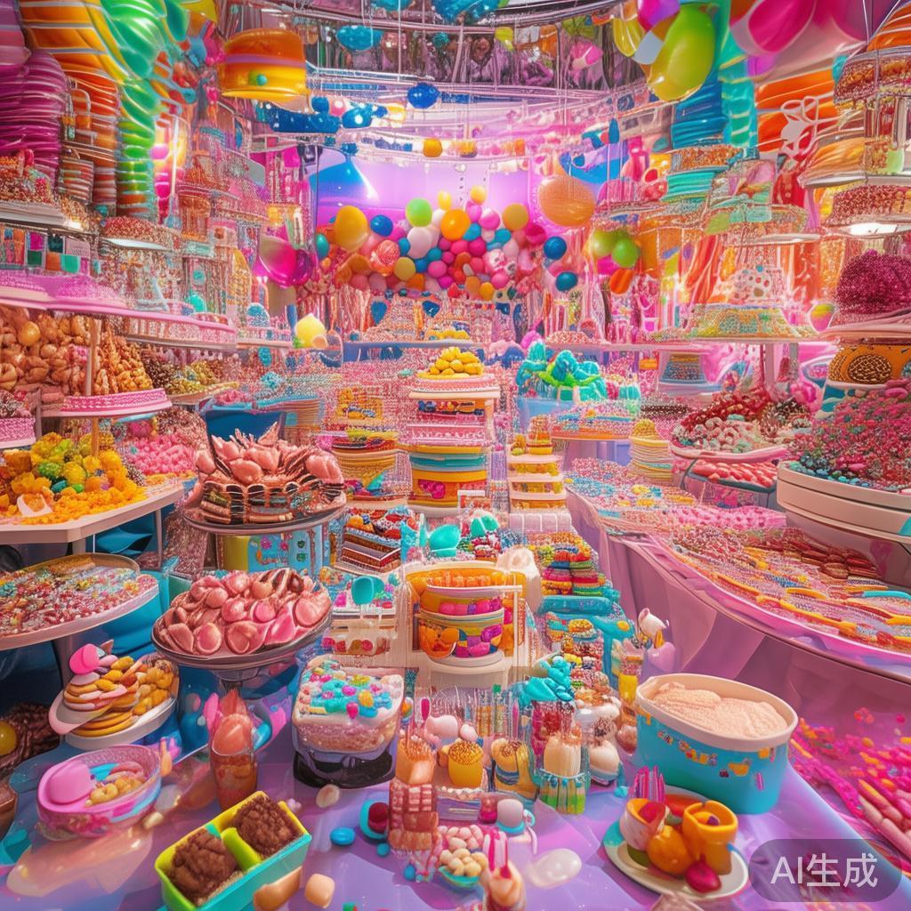 甜蜜狂欢:幸福绽放糖果派对18周年盛大盛典全景呈现 为了庆祝这一重要时刻,糖果派对在今年举办了主题为“