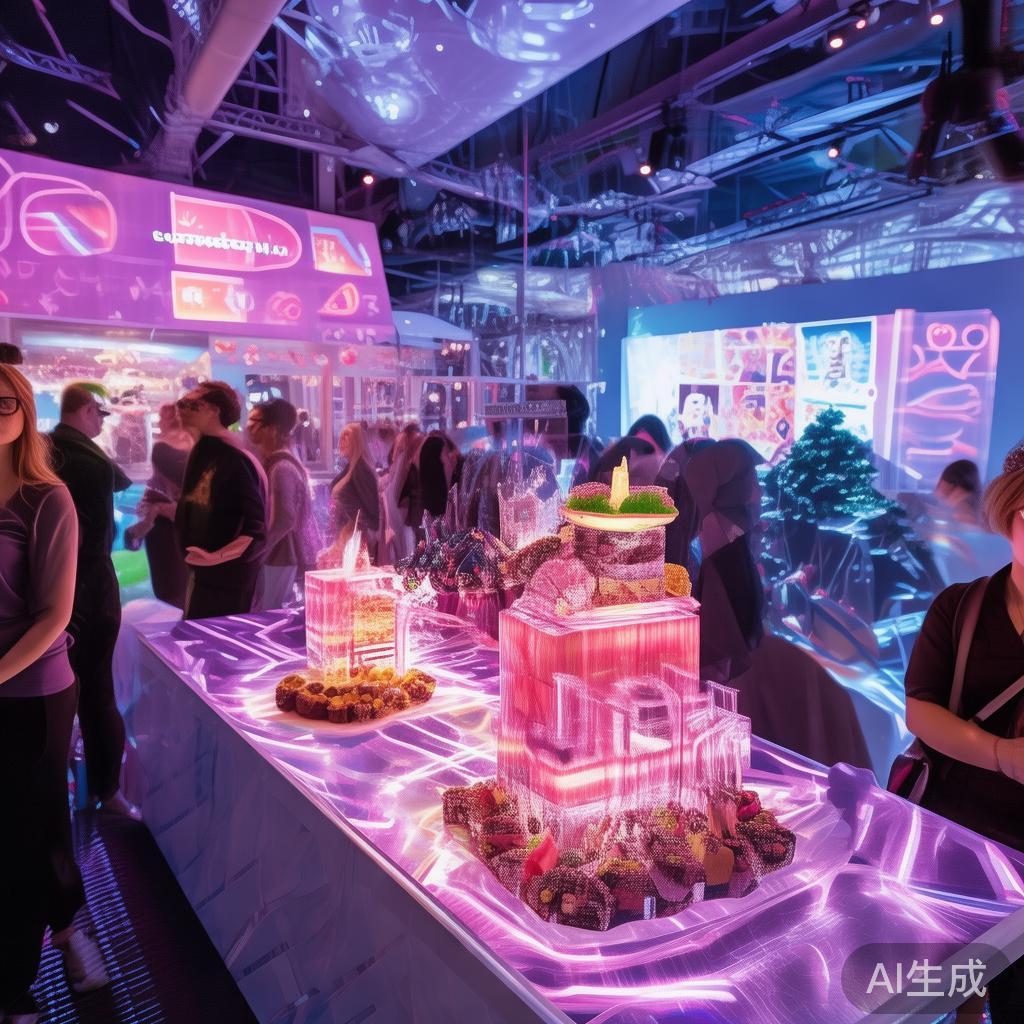 创新体验彰显创意
除传统展览外，本次派对还加入了