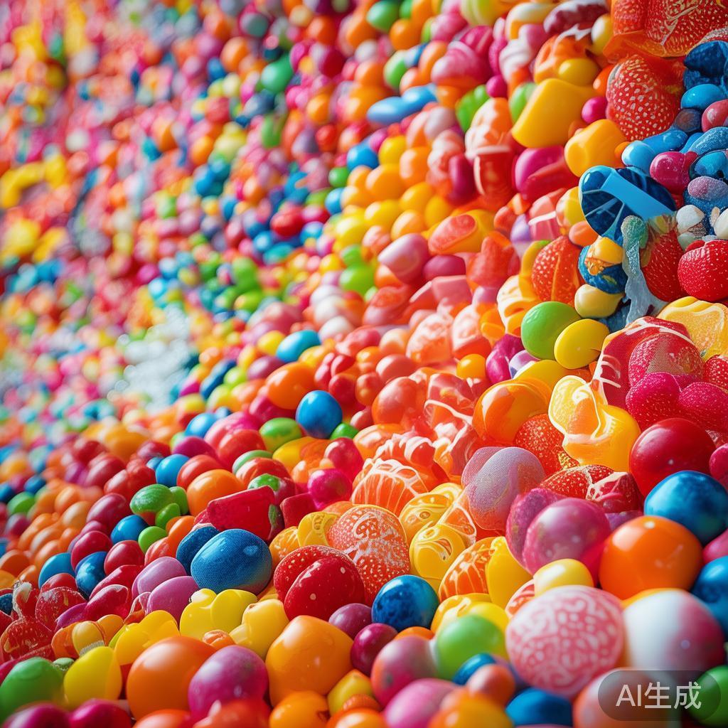 打造精彩纷呈的派对创意糖果大全:让每次聚会都甜蜜难忘 多彩的糖果创意搭配
丰富的色彩能瞬间提升派对的视