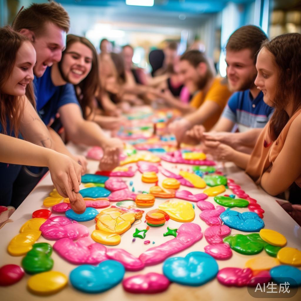欢乐糖果排队派对：大趣味挑战共度甜蜜时光！
