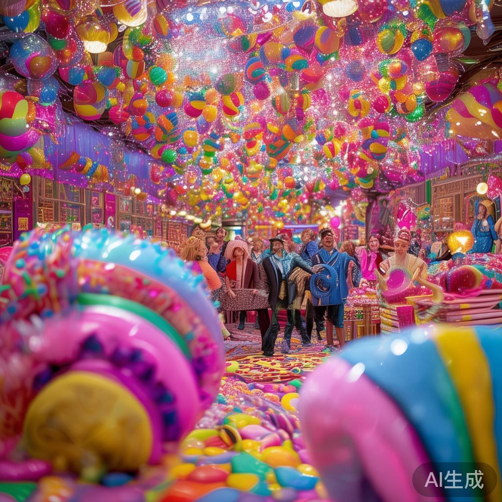 不同于一般的赌场体验，“糖果派对”带来了丰富多彩的